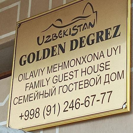 Hotel Golden Degrez Buchara Exterior foto